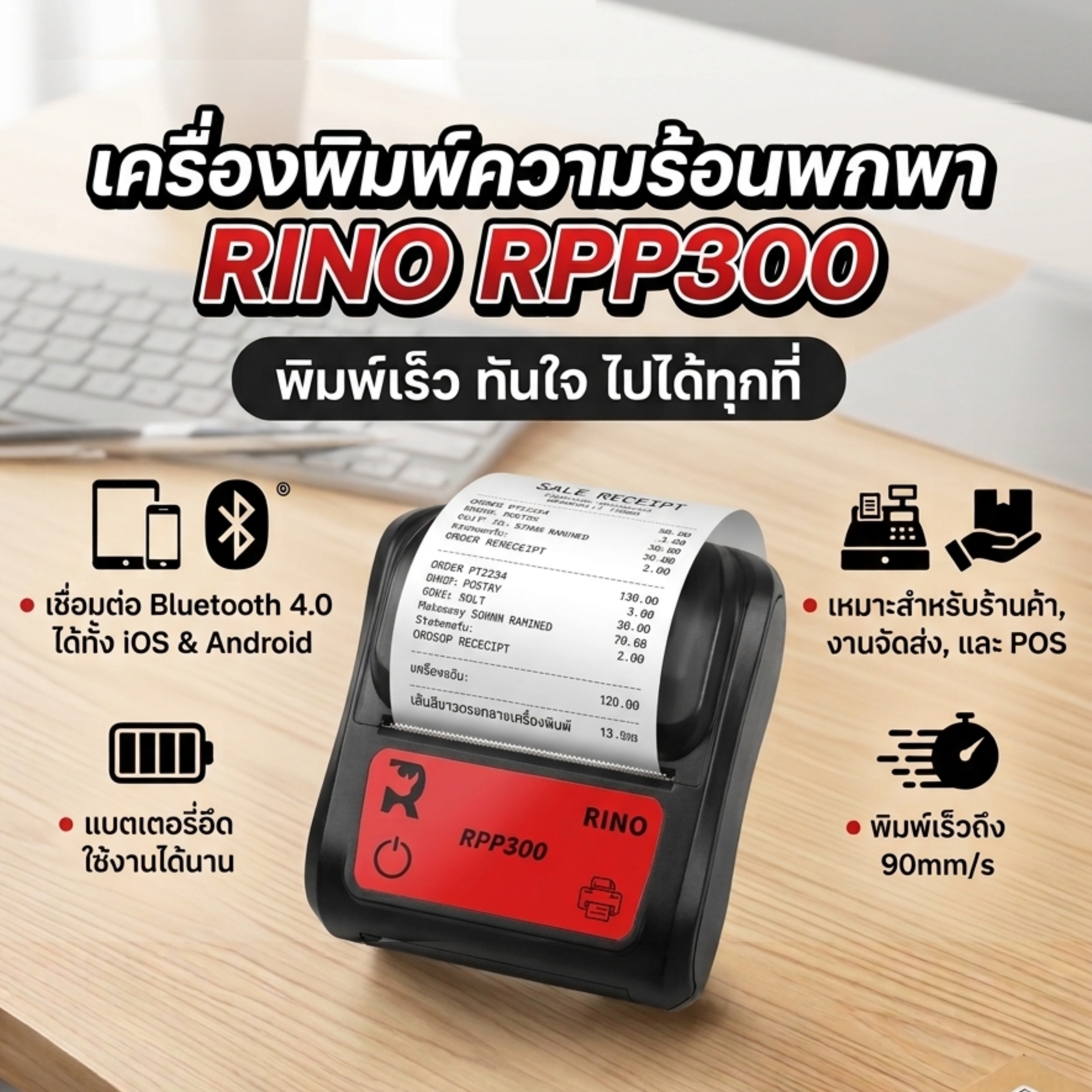 เครื่องพิมพ์ความร้อน - RINOSTEEL