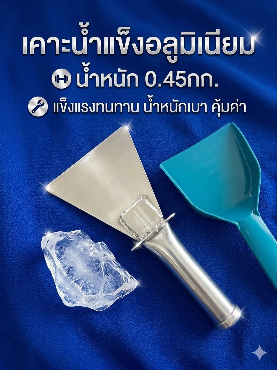 ที่เคาะน้ำแข็ง อลูมิเนียม - RINOSTEEL